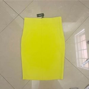 Express Body Contour sweater pencil skirt